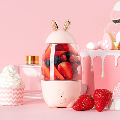 Portable Electric Juicer Cup A8 Rechargeable Mini Juice Blender 1500mAh for Home, Travel & Smoothies