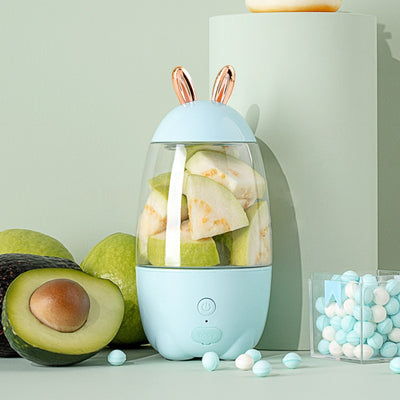 Portable Electric Juicer Cup A8 Rechargeable Mini Juice Blender 1500mAh for Home, Travel & Smoothies
