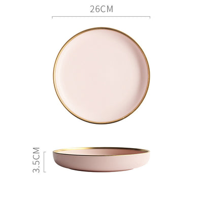 Nordic Style Porcelain Bowl Celadon Solid Color Tea & Serving Bowl Minimalist Kitchenware