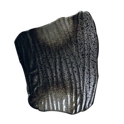 Creative Irregular Sushi Plate Minimalist Porcelain Serving Dish for Sushi, Snacks & Appetizers