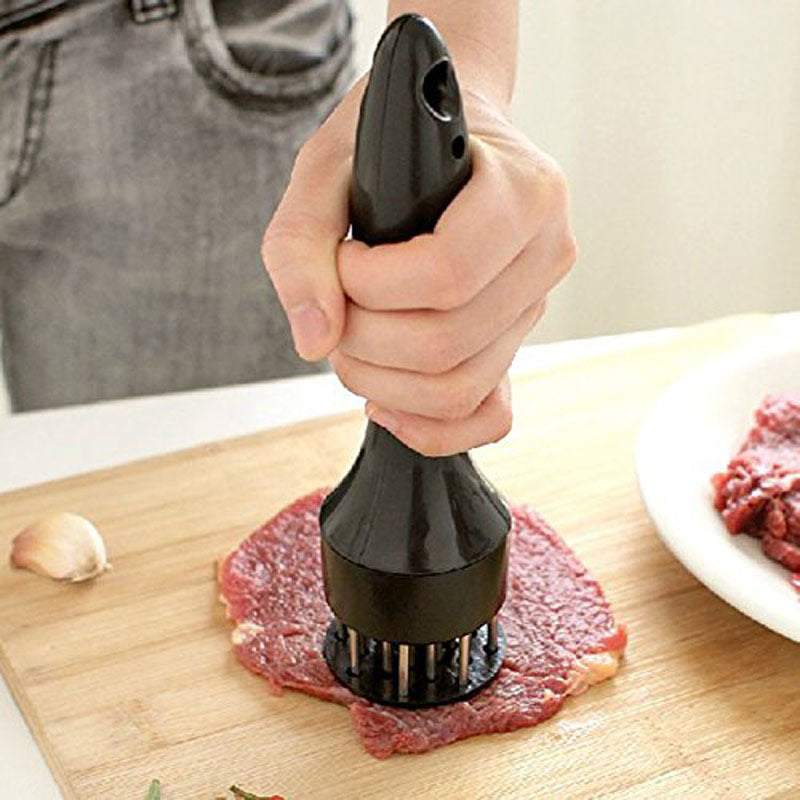 Pine Meat Tenderizer Needle Tool Stainless Steel Steak Meat Piercer for Faster Marinating & Softer Meat