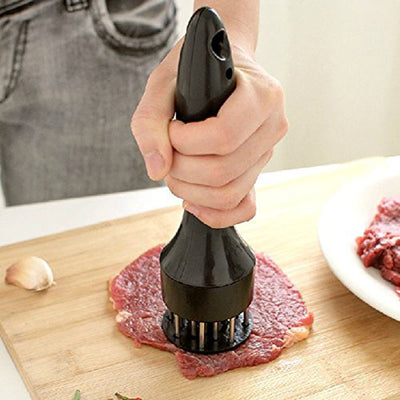 Pine Meat Tenderizer Needle Tool Stainless Steel Steak Meat Piercer for Faster Marinating & Softer Meat