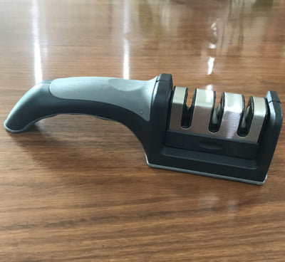 3-Stage Kitchen Knife Sharpener Tungsten Steel & Ceramic Sharpening Tool for Fast & Precise Edge Repair