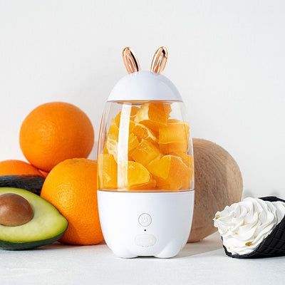 Portable Electric Juicer Cup A8 Rechargeable Mini Juice Blender 1500mAh for Home, Travel & Smoothies