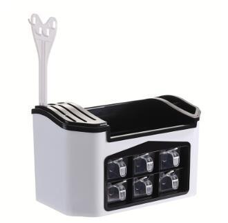 Multi-Layer Seasoning Storage Box Kitchen Spice Organizer Rack (Large & Small Sizes)