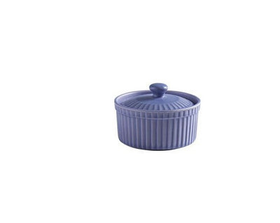 Nordic Style Ceramic Baking Bowl with Lid Mini Porcelain Oven Dish for Desserts, Sauces & Sides
