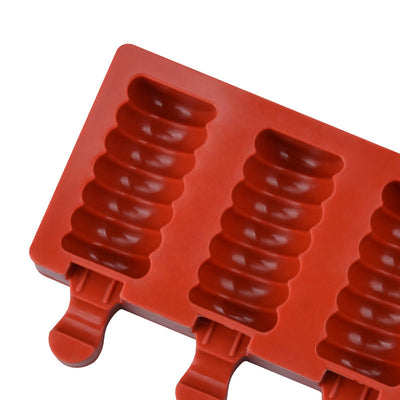Silicone Popsicle Ice Cream Mold Reusable Non-Stick DIY Ice Cream & Chocolate Maker