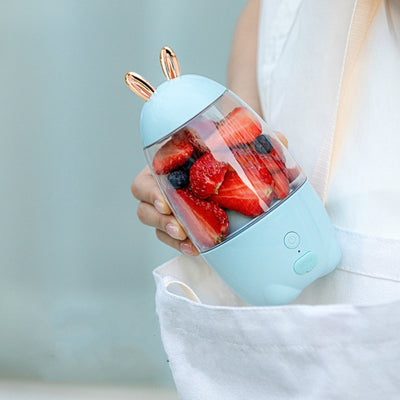 Portable Electric Juicer Cup A8 Rechargeable Mini Juice Blender 1500mAh for Home, Travel & Smoothies
