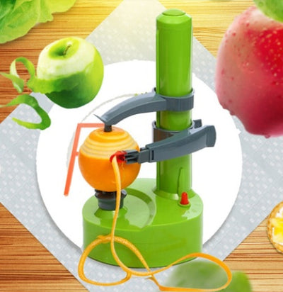 Automatic Electric Fruit & Vegetable Peeler Multi-Function Kitchen Cutter with Stainless Steel Blades