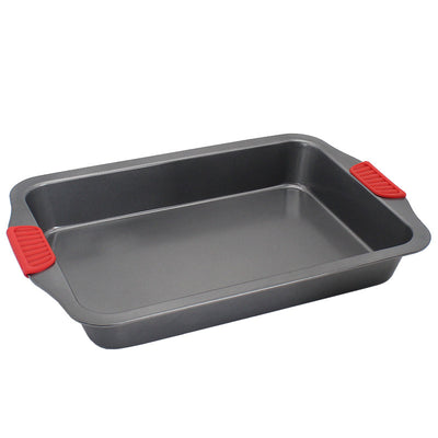 Luxury Non-Stick Baking Tray with Handles Carbon Steel Oven Pan (Square & Rectangular Options)