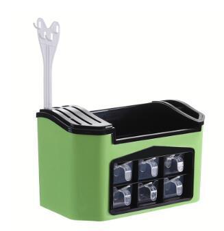 Multi-Layer Seasoning Storage Box Kitchen Spice Organizer Rack (Large & Small Sizes)